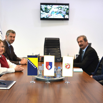 Ambasador Palestine u oproštajnoj posjeti Općini Ilijaš